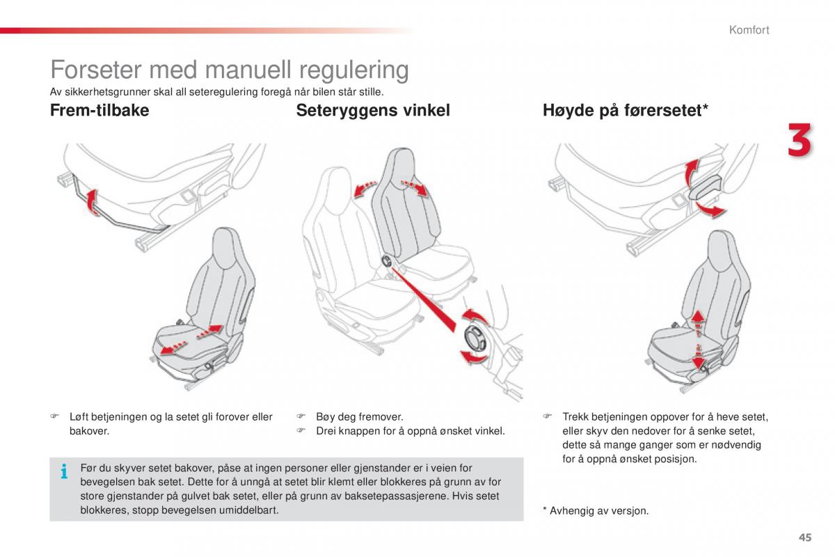 Citroen C1 II 2 bruksanvisningen / page 47