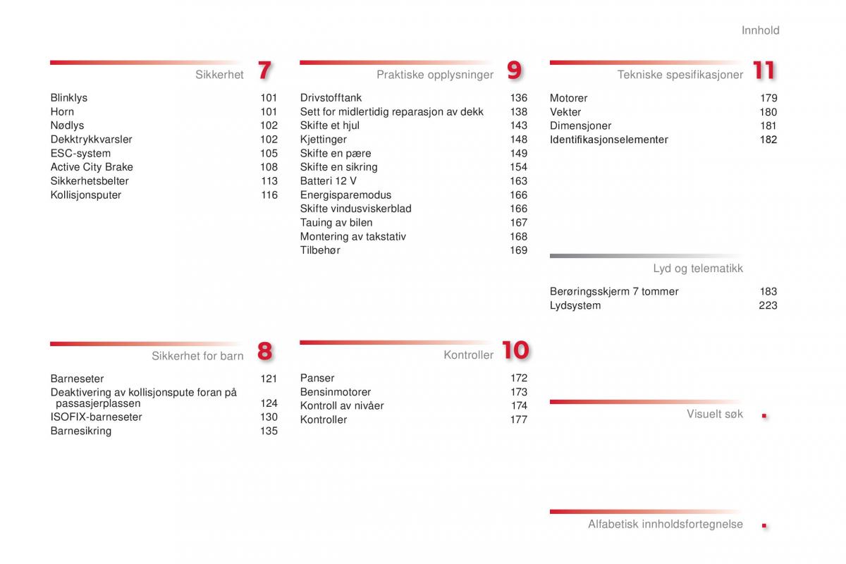 Citroen C1 II 2 bruksanvisningen / page 5