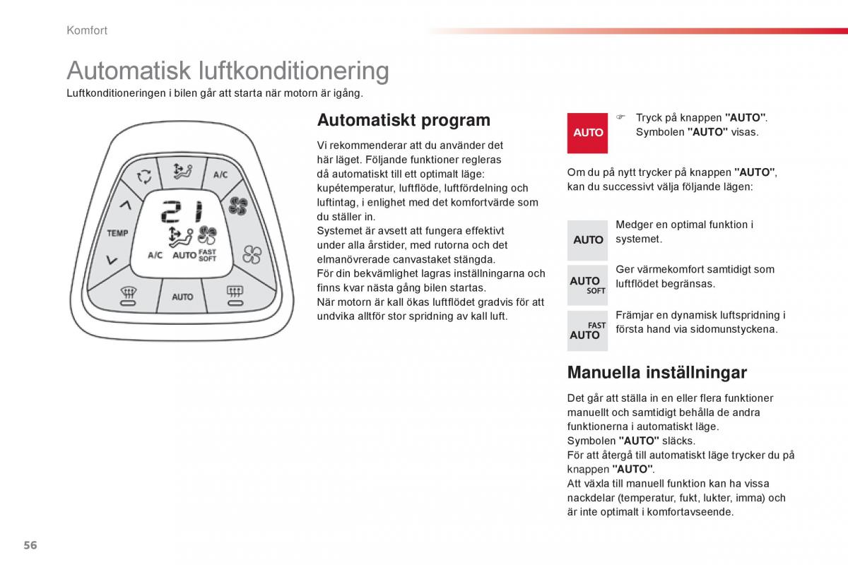 Citroen C1 II 2 instruktionsbok / page 58