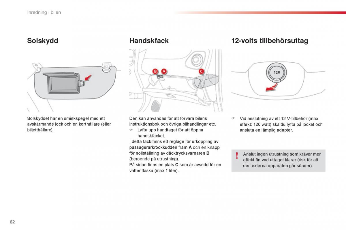 Citroen C1 II 2 instruktionsbok / page 64