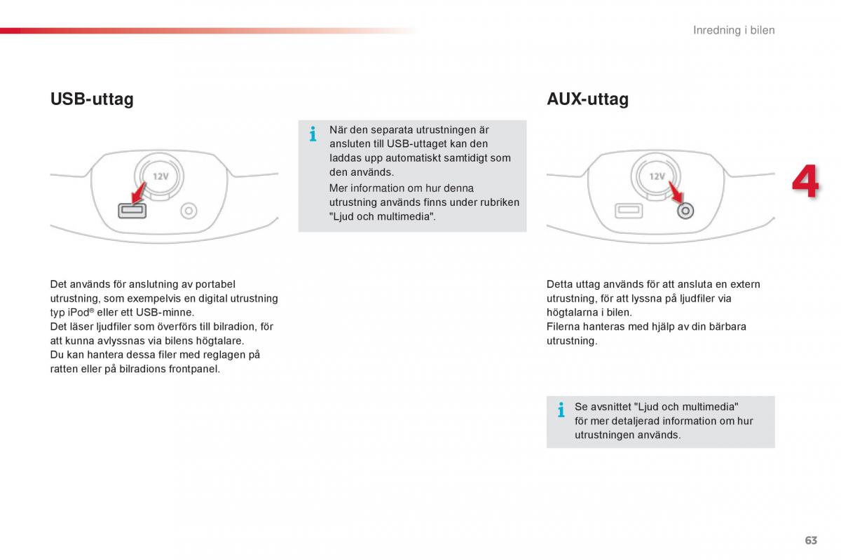 Citroen C1 II 2 instruktionsbok / page 65