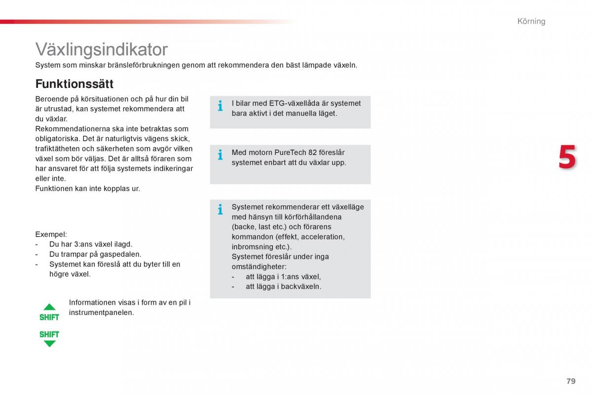 Citroen C1 II 2 instruktionsbok / page 81