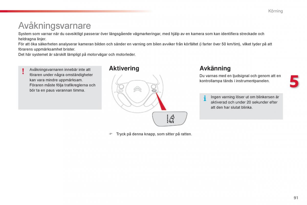 Citroen C1 II 2 instruktionsbok / page 93