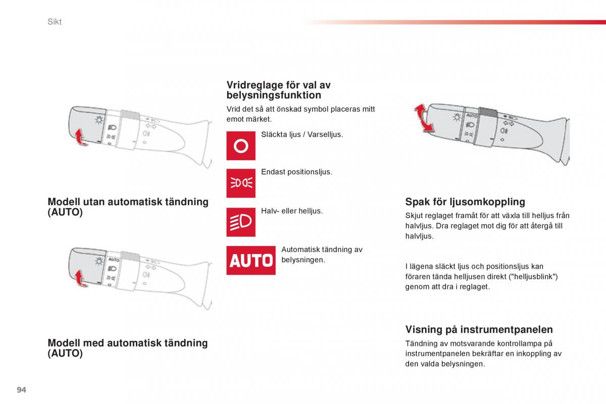 Citroen C1 II 2 instruktionsbok / page 96