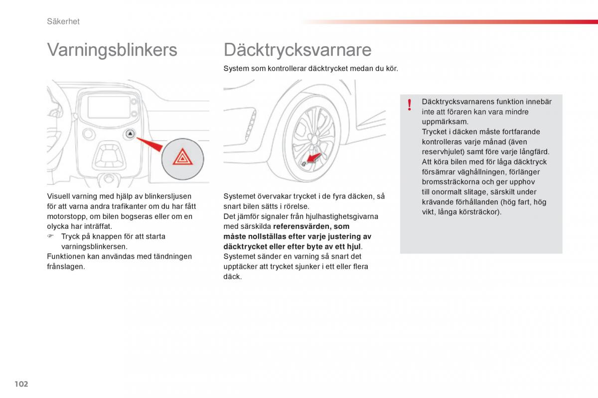 Citroen C1 II 2 instruktionsbok / page 104