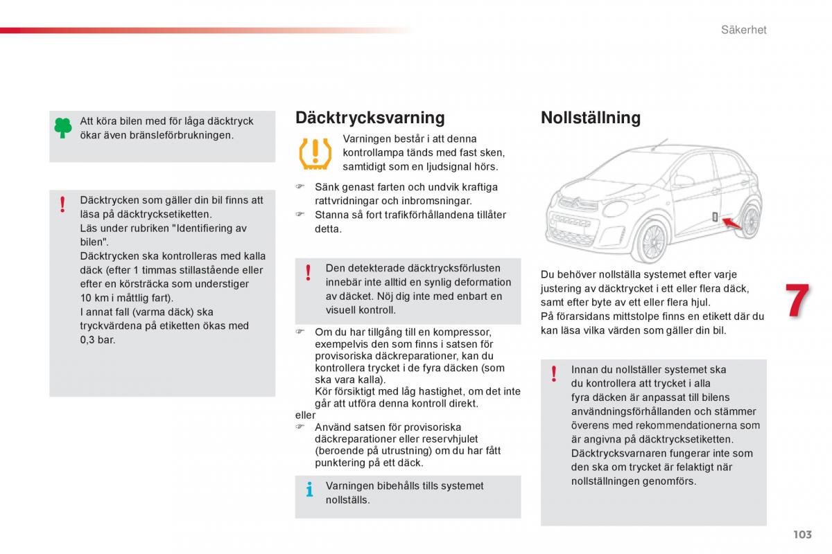 Citroen C1 II 2 instruktionsbok / page 105