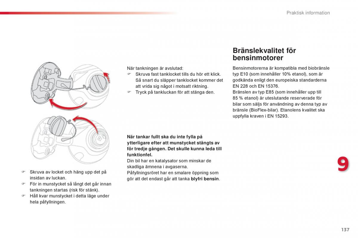 Citroen C1 II 2 instruktionsbok / page 139