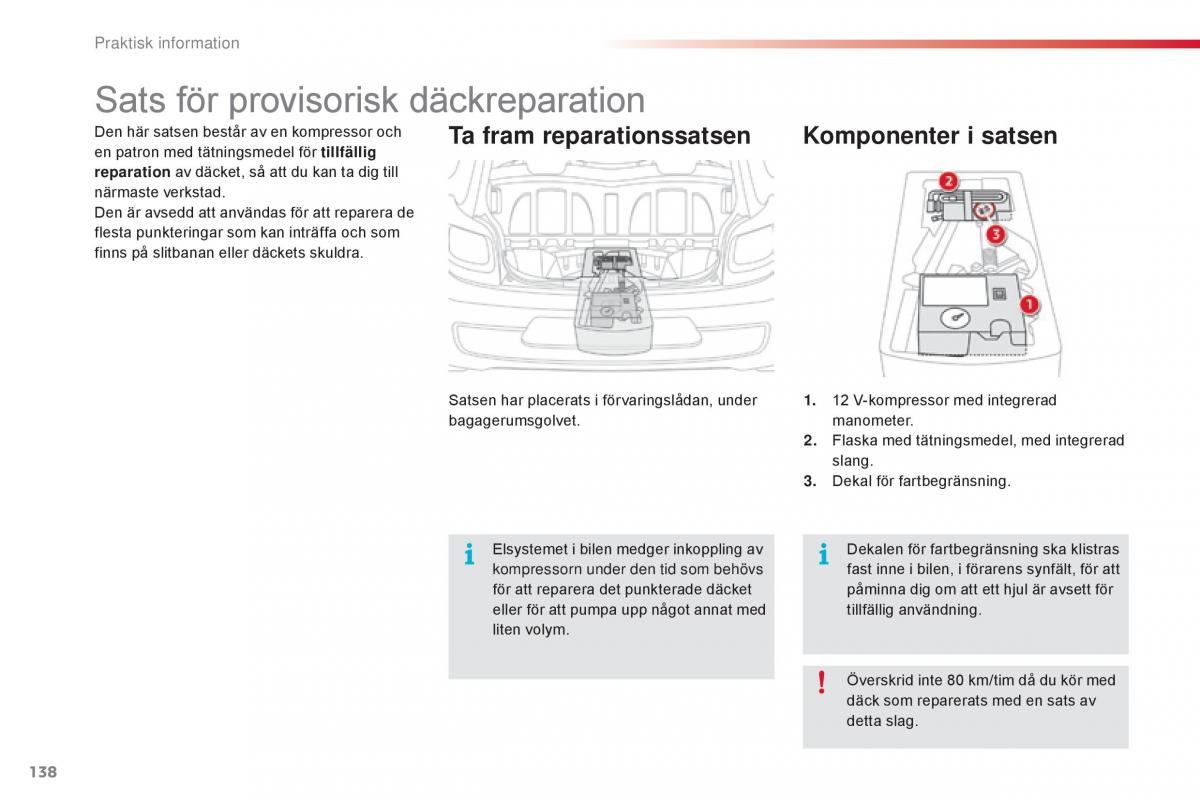 Citroen C1 II 2 instruktionsbok / page 140