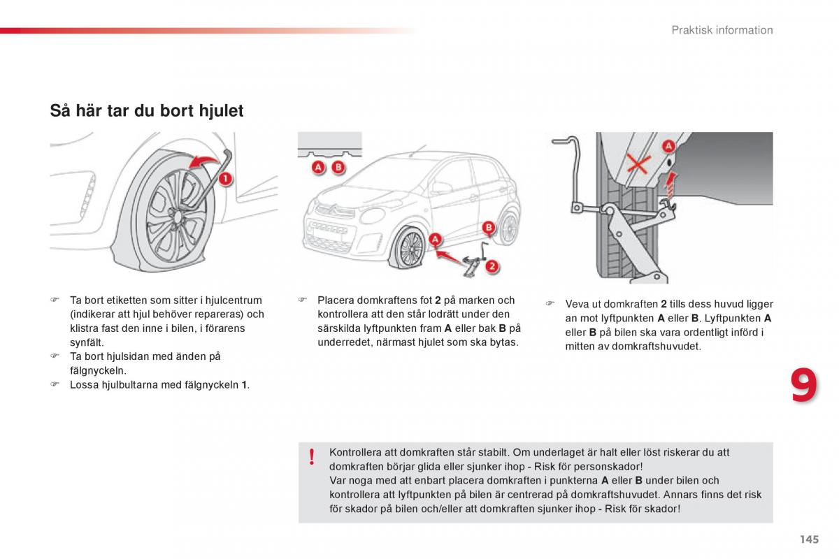 Citroen C1 II 2 instruktionsbok / page 147