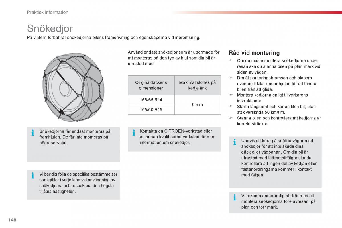 Citroen C1 II 2 instruktionsbok / page 150