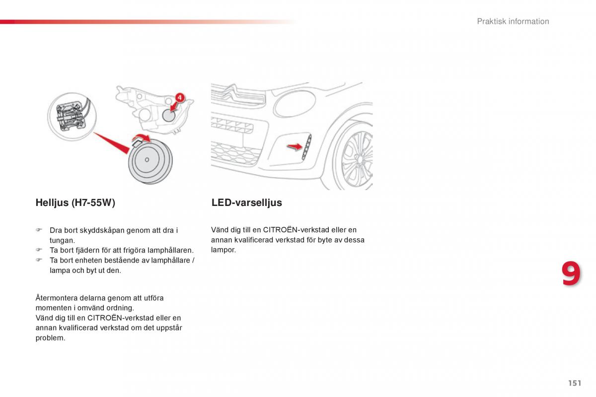 Citroen C1 II 2 instruktionsbok / page 153