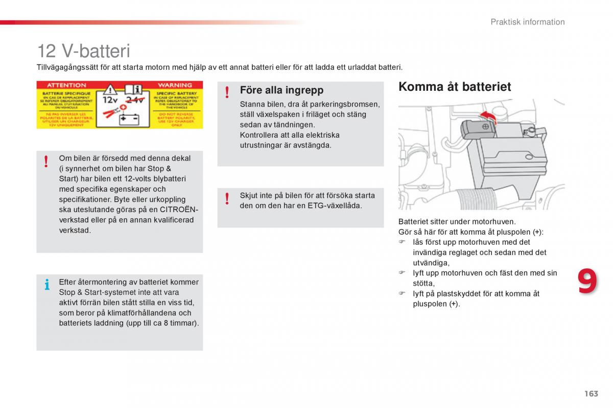 Citroen C1 II 2 instruktionsbok / page 165