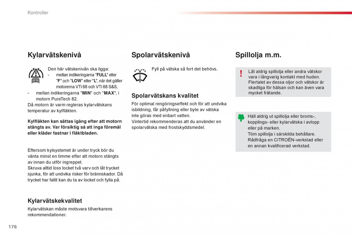 Citroen C1 II 2 instruktionsbok / page 178