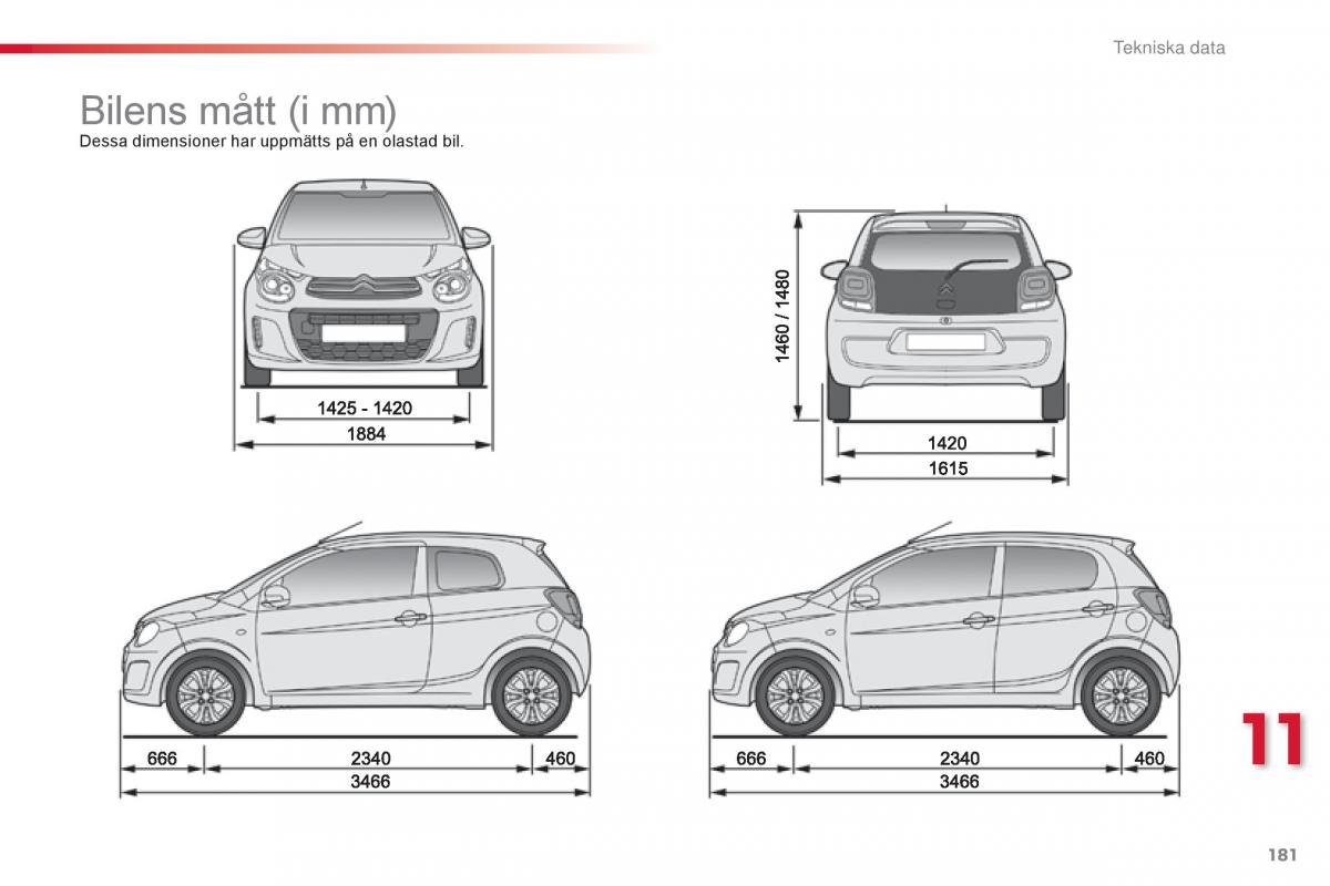 Citroen C1 II 2 instruktionsbok / page 183