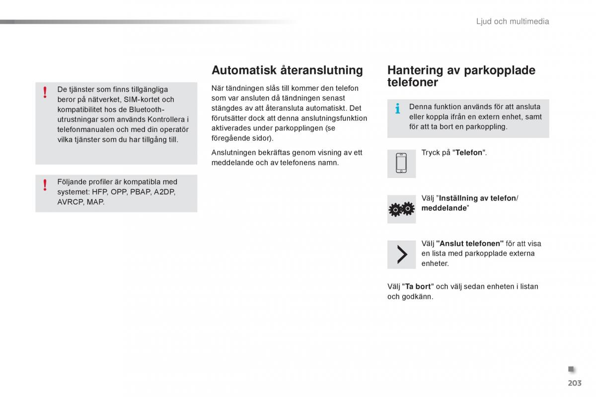 Citroen C1 II 2 instruktionsbok / page 205