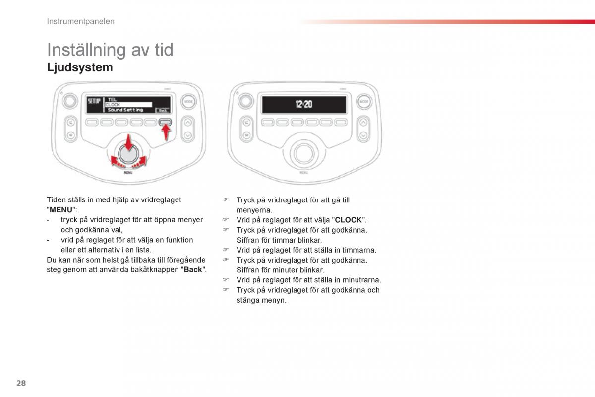 Citroen C1 II 2 instruktionsbok / page 30