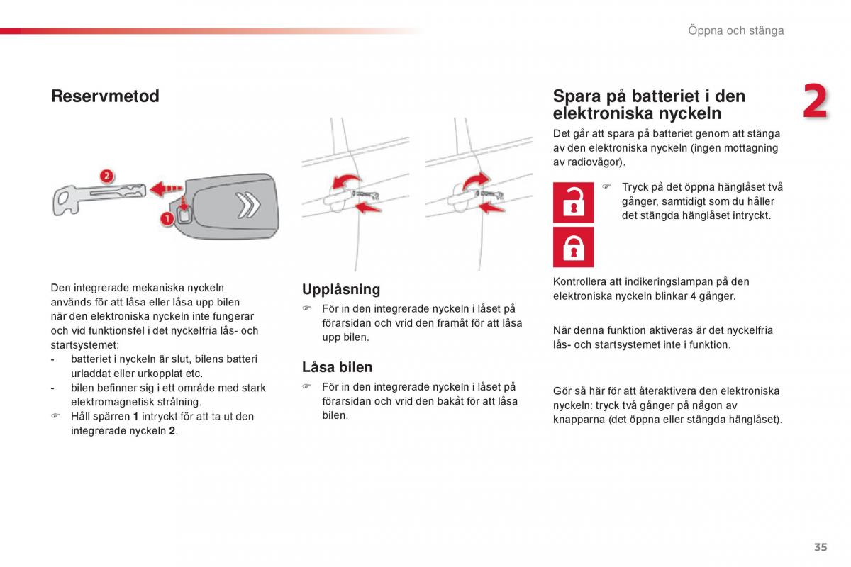 Citroen C1 II 2 instruktionsbok / page 37