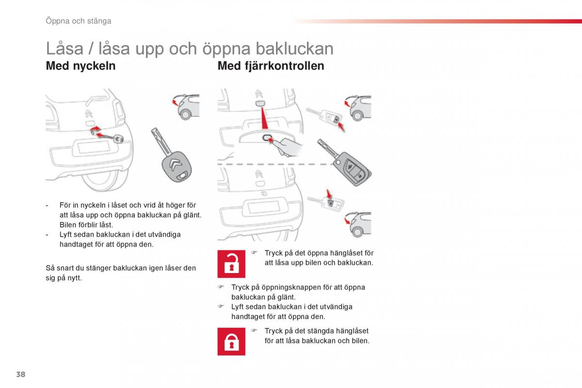 Citroen C1 II 2 instruktionsbok / page 40