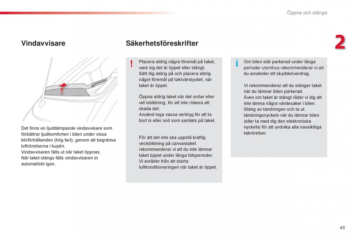 Citroen C1 II 2 instruktionsbok / page 45