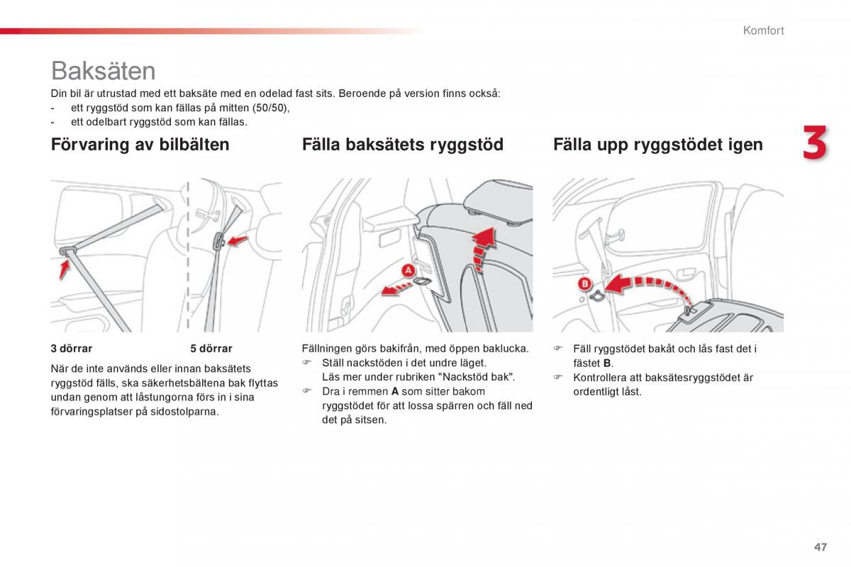 Citroen C1 II 2 instruktionsbok / page 49