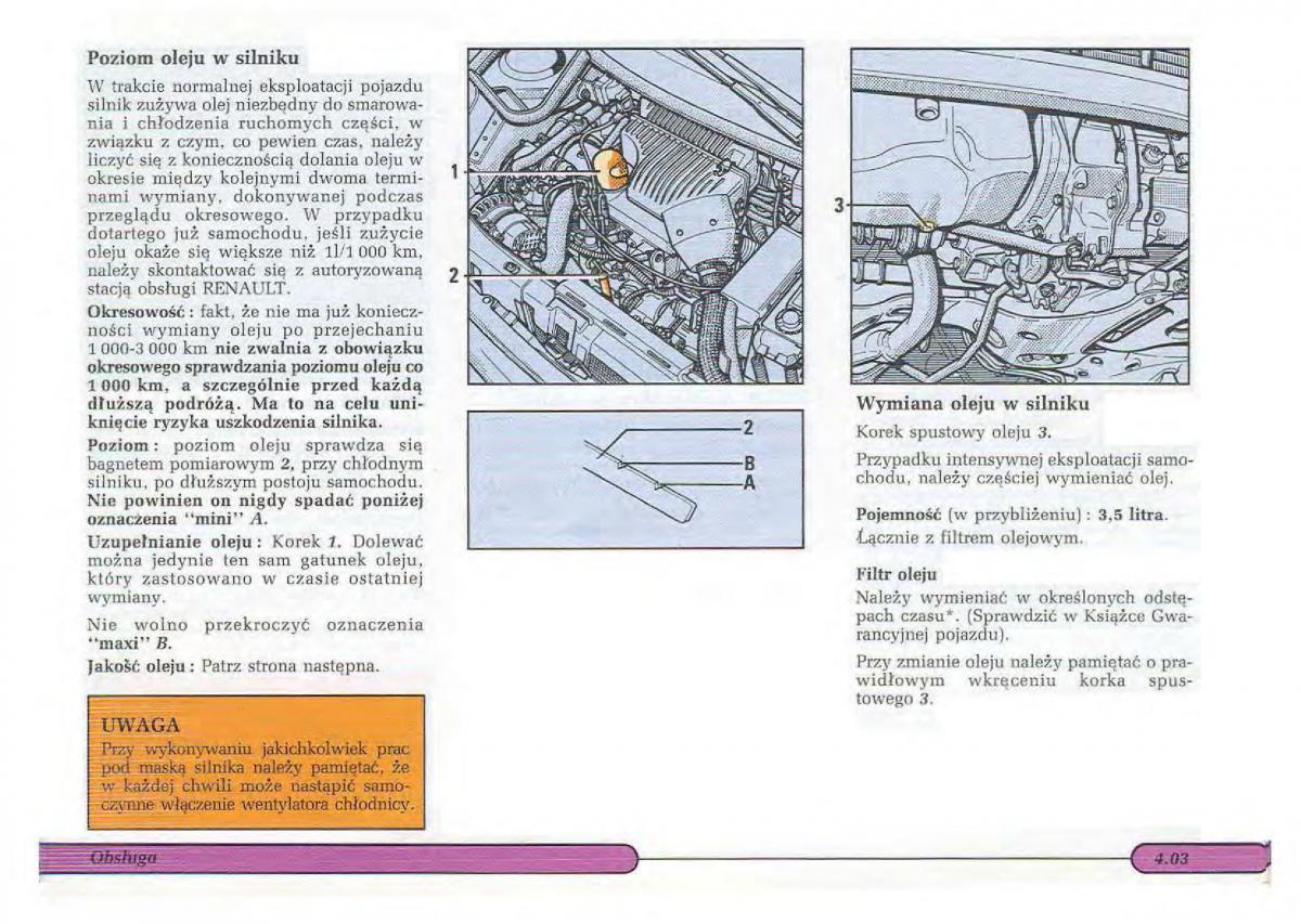 Renault Twingo I 1 instrukcja obslugi / page 64