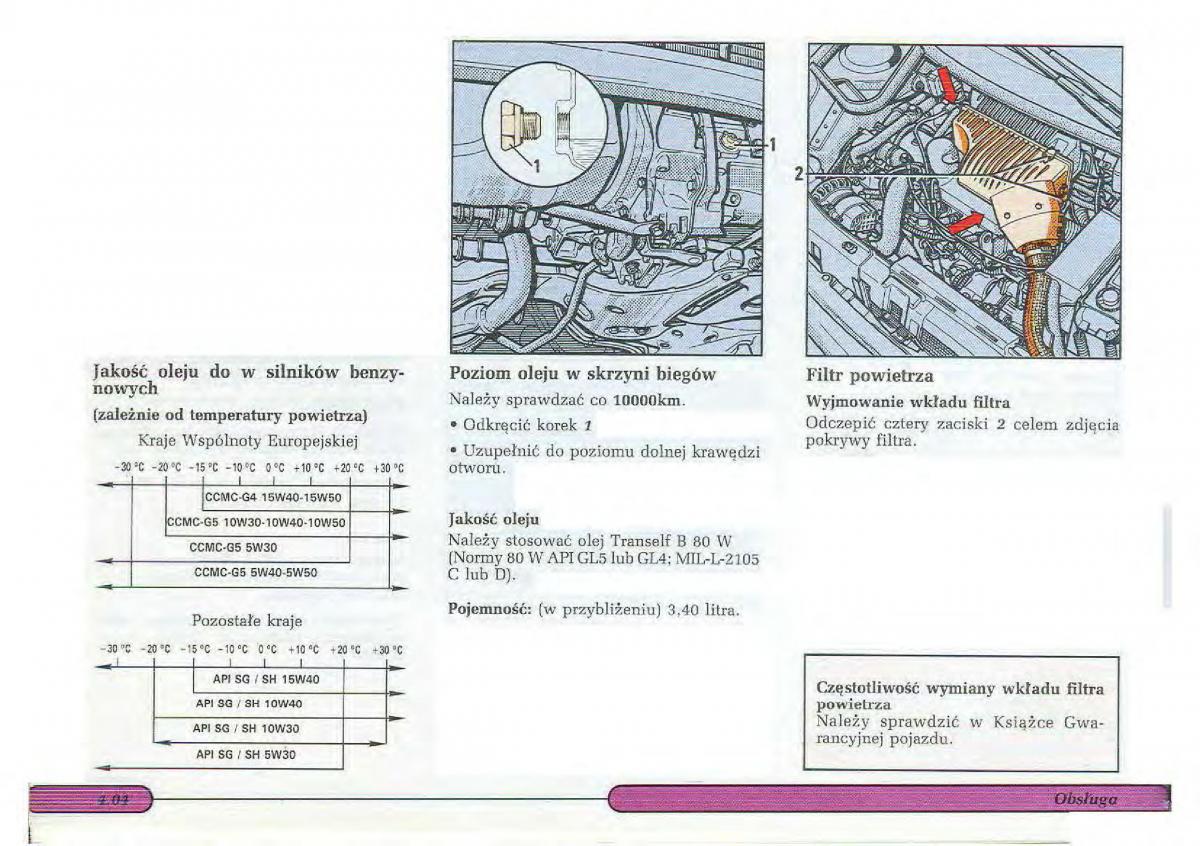 Renault Twingo I 1 instrukcja obslugi / page 65