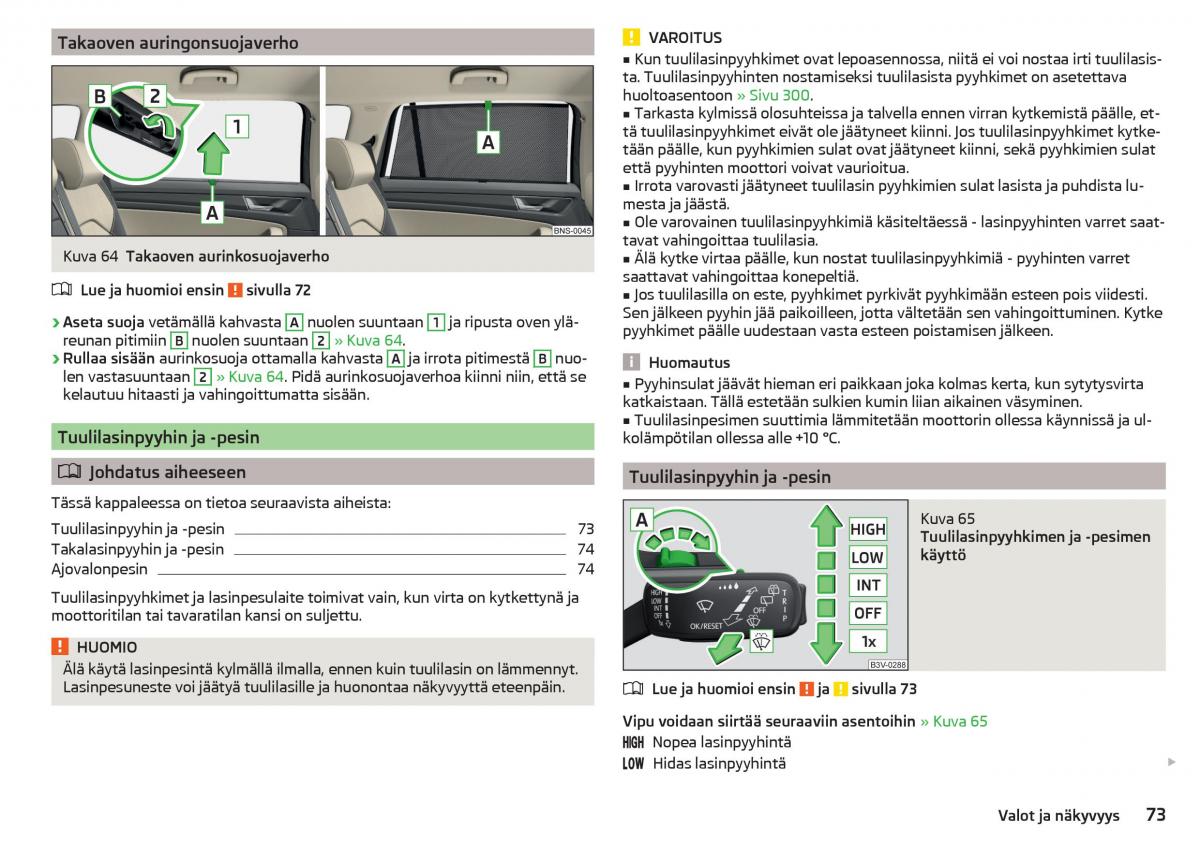 Skoda Kodiaq omistajan kasikirja / page 75