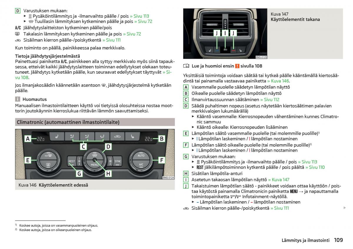 Skoda Kodiaq omistajan kasikirja / page 111