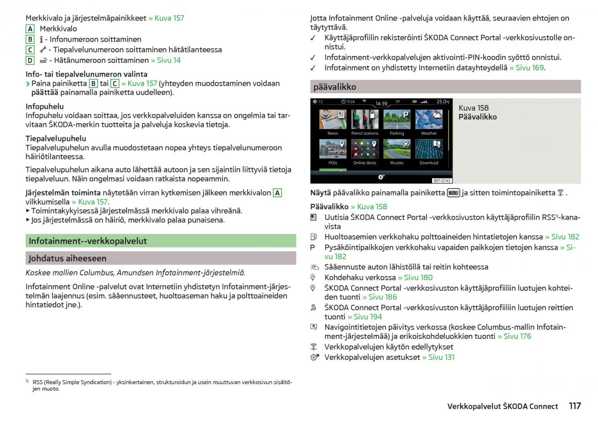 Skoda Kodiaq omistajan kasikirja / page 119