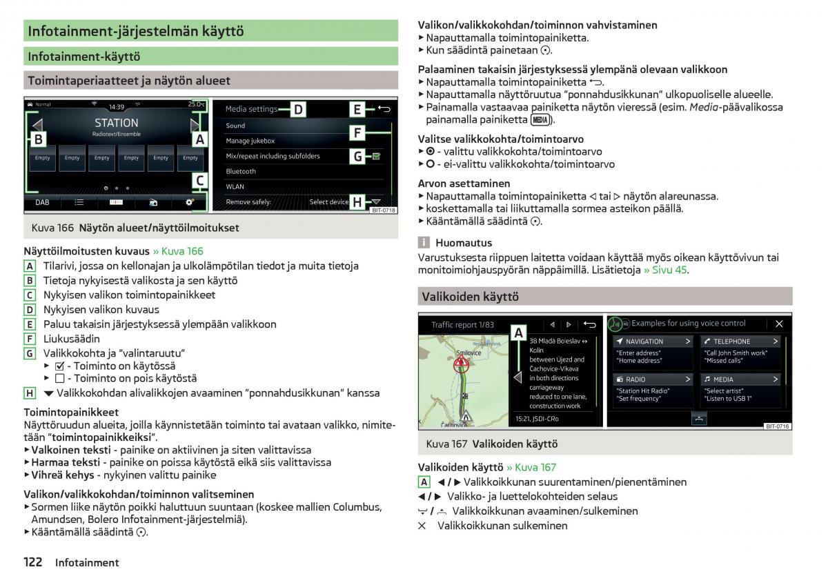 Skoda Kodiaq omistajan kasikirja / page 124