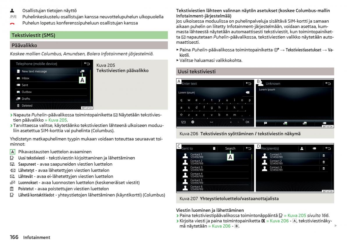 Skoda Kodiaq omistajan kasikirja / page 168