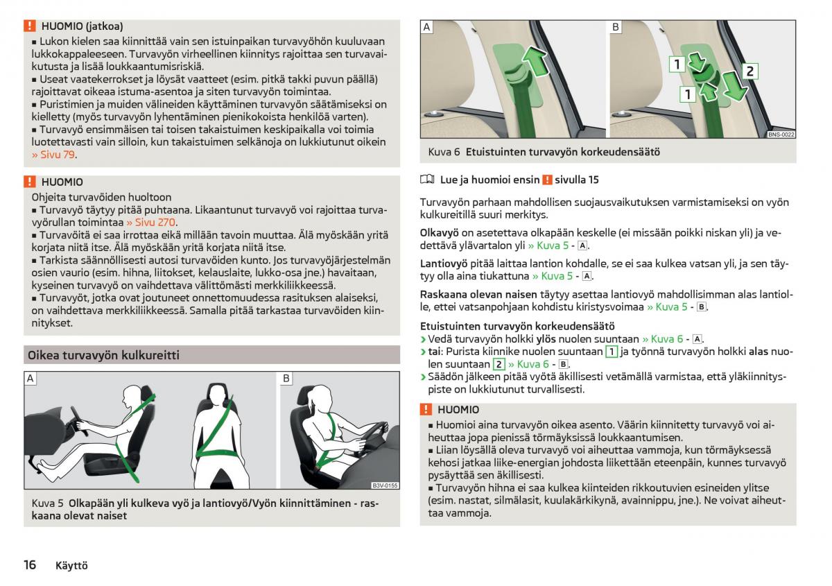 Skoda Kodiaq omistajan kasikirja / page 18