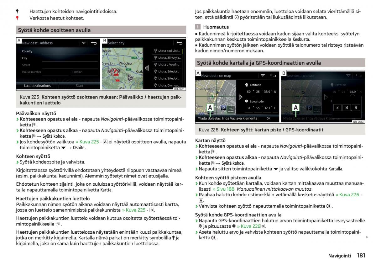 Skoda Kodiaq omistajan kasikirja / page 183