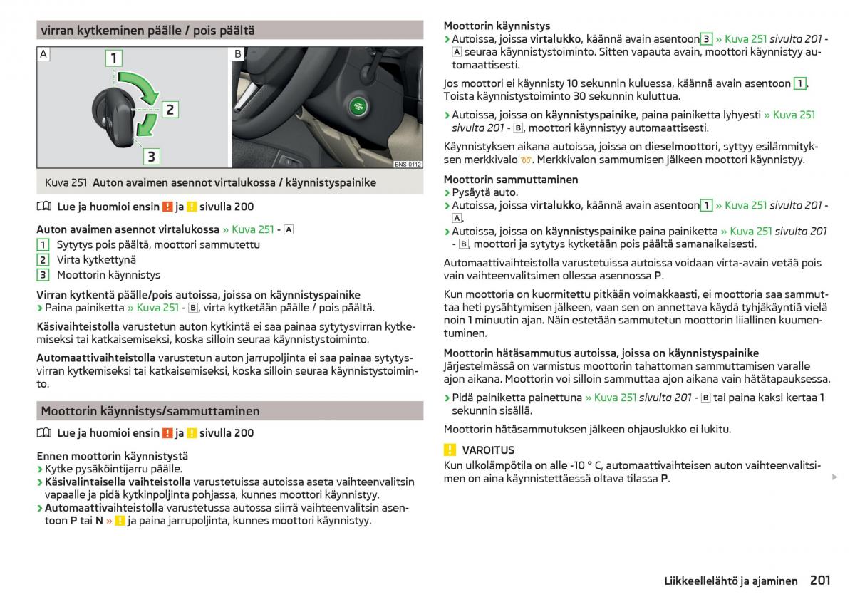 Skoda Kodiaq omistajan kasikirja / page 203