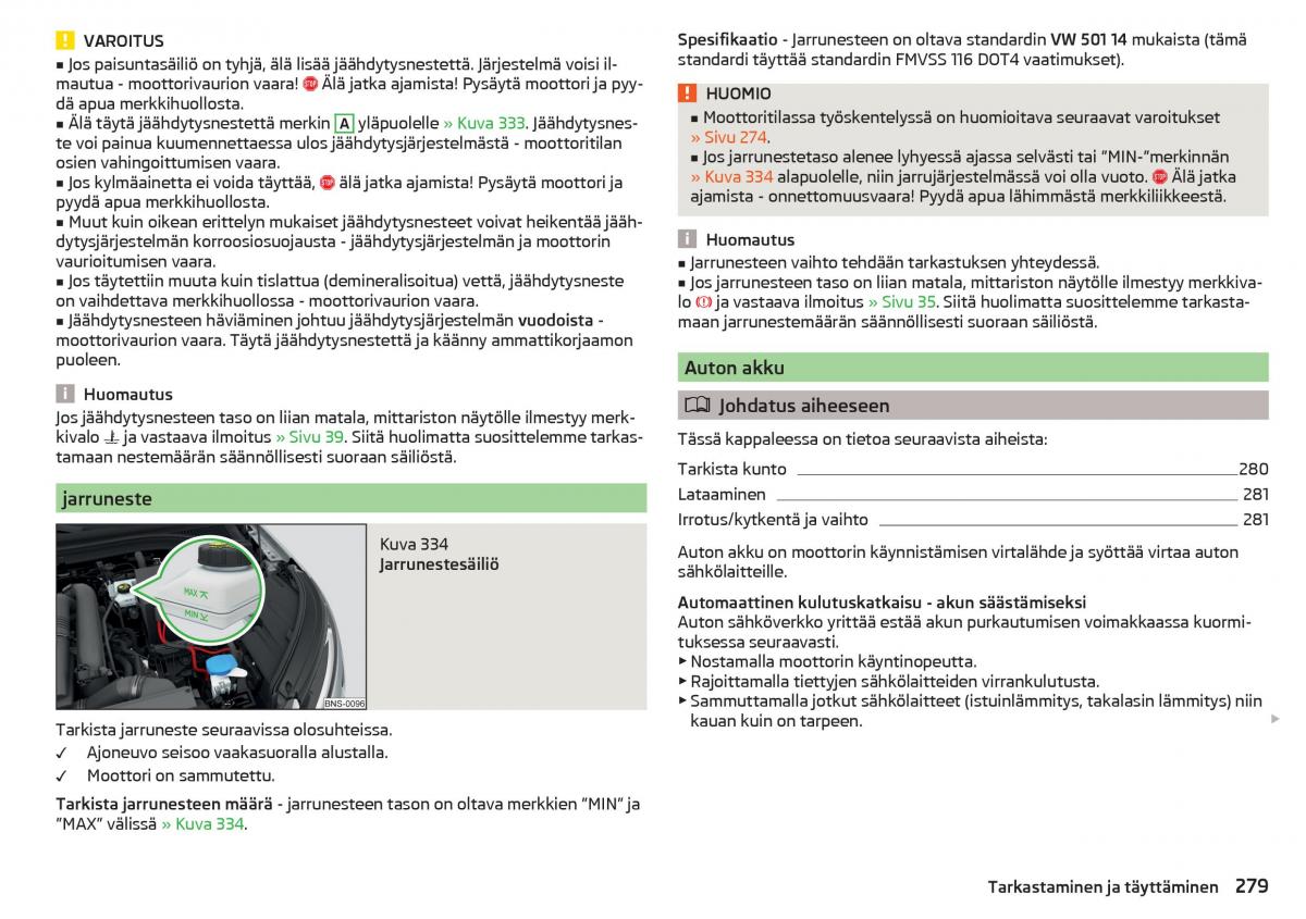 Skoda Kodiaq omistajan kasikirja / page 281