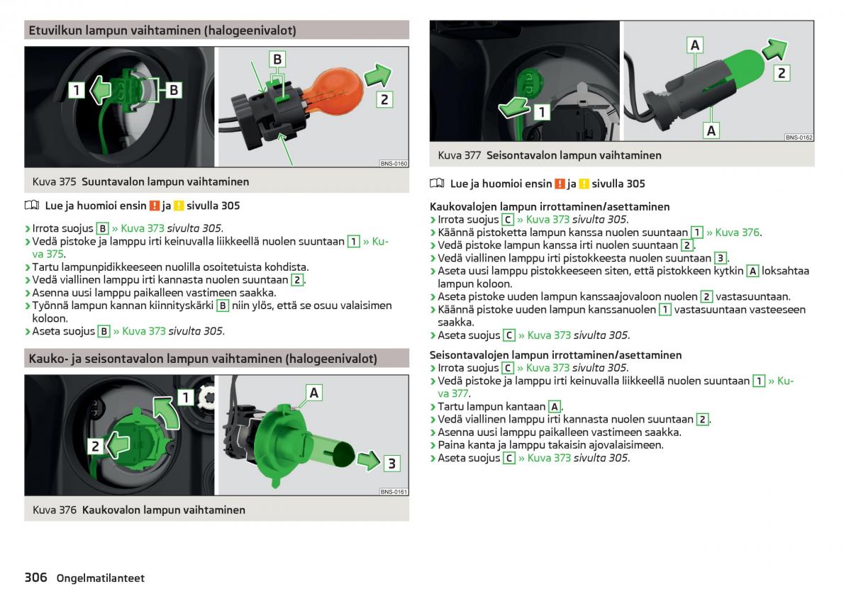 Skoda Kodiaq omistajan kasikirja / page 308