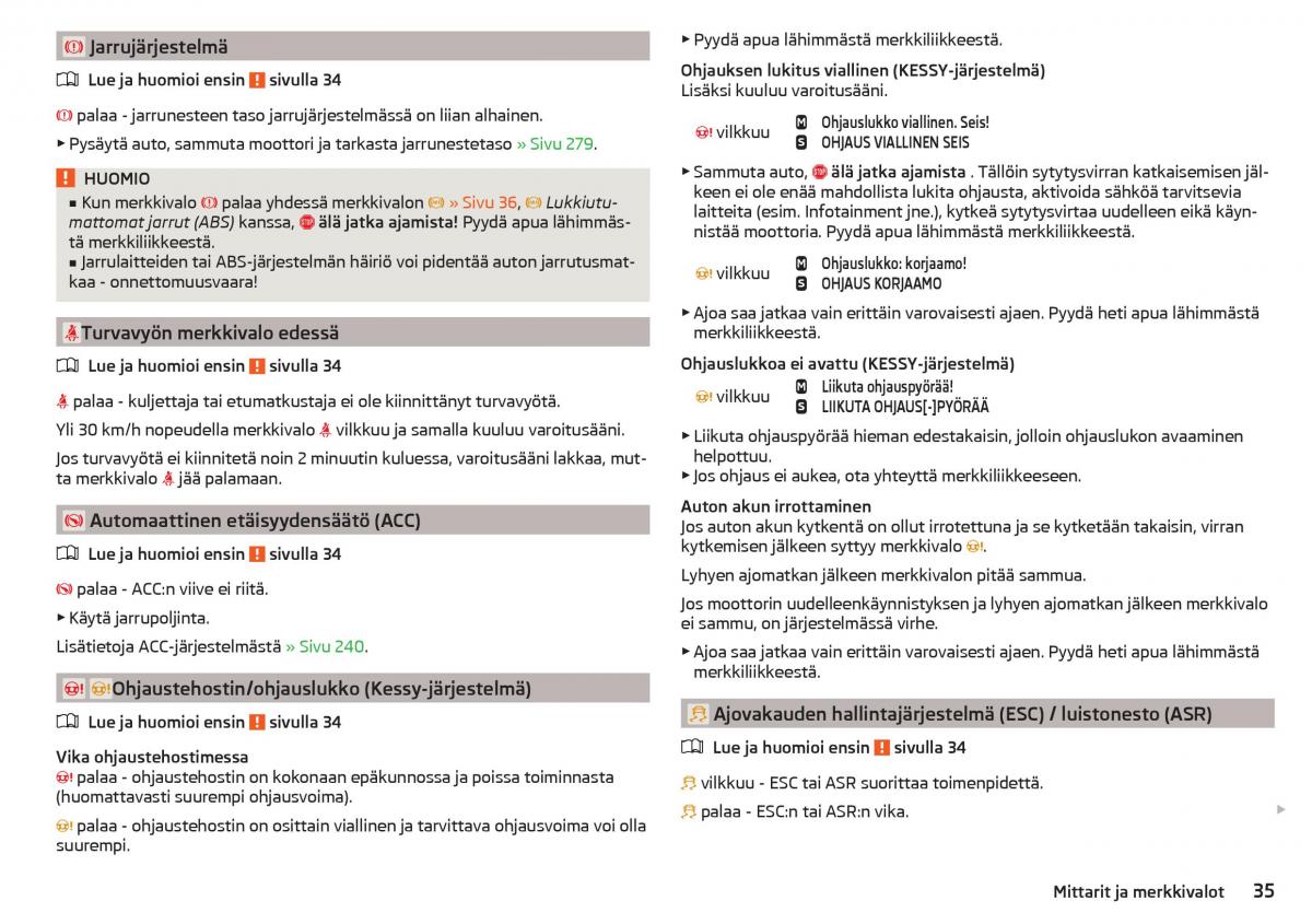 Skoda Kodiaq omistajan kasikirja / page 37