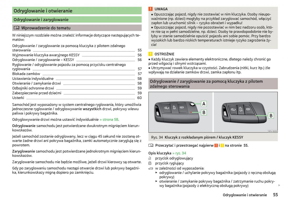 Skoda Kodiaq instrukcja obslugi / page 57