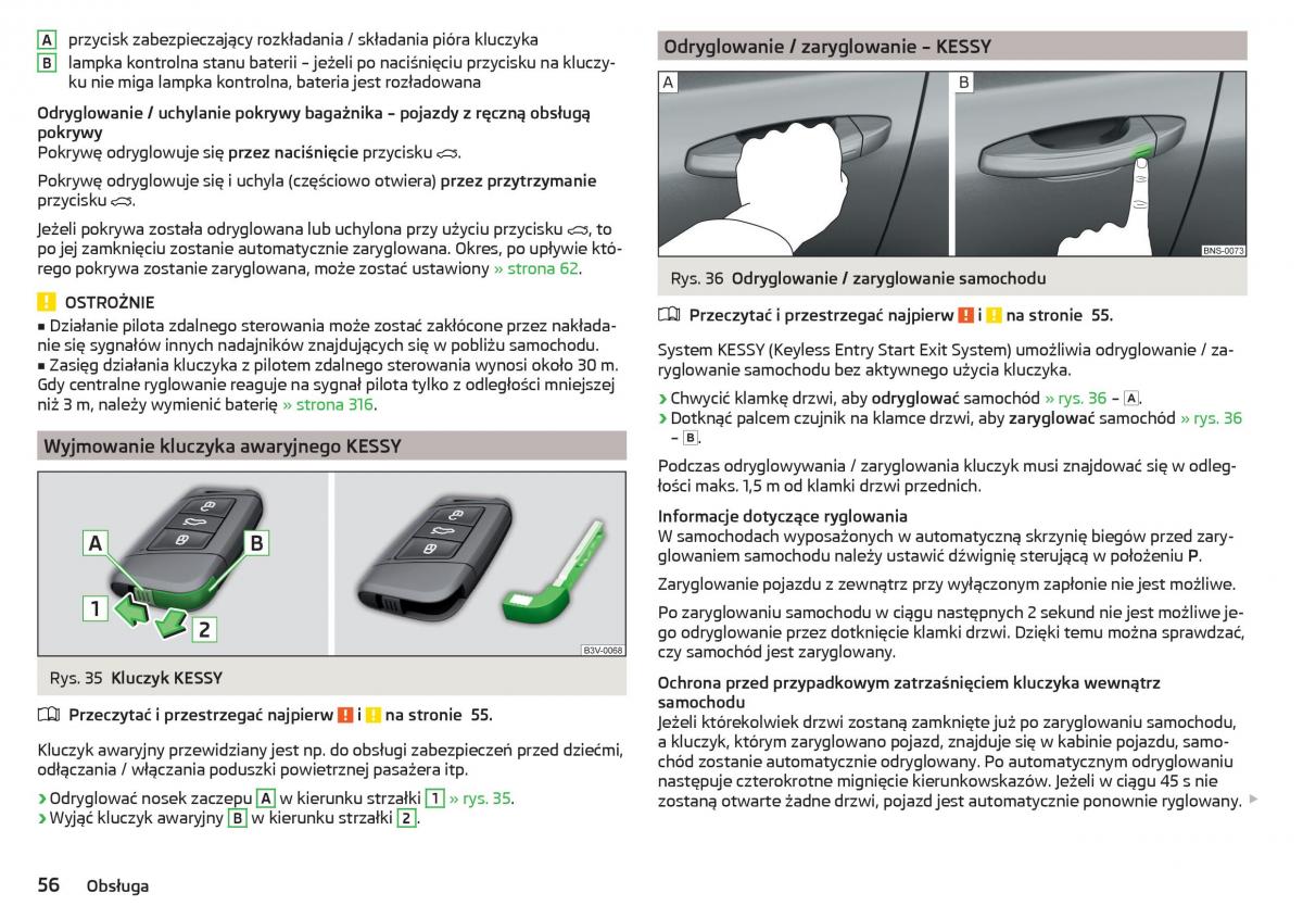 Skoda Kodiaq instrukcja obslugi / page 58