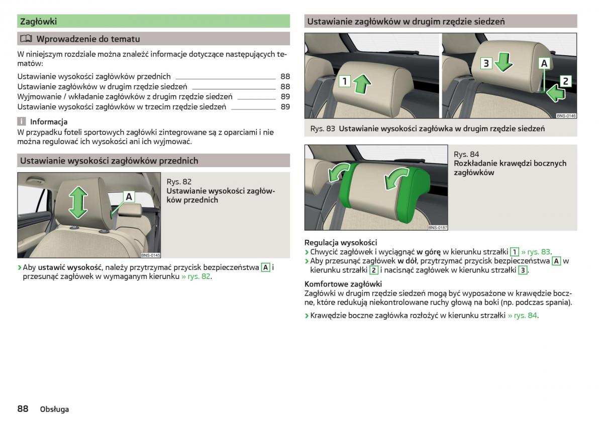 Skoda Kodiaq instrukcja obslugi / page 90