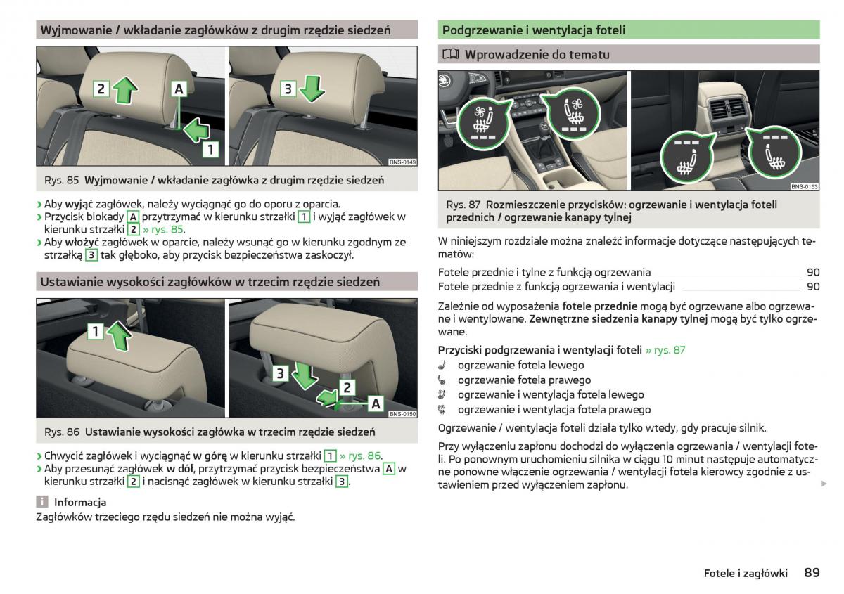 Skoda Kodiaq instrukcja obslugi / page 91