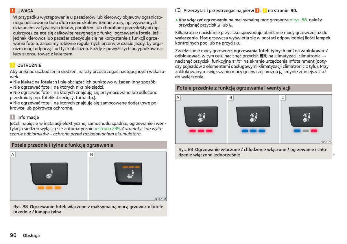 Skoda Kodiaq instrukcja obslugi / page 92