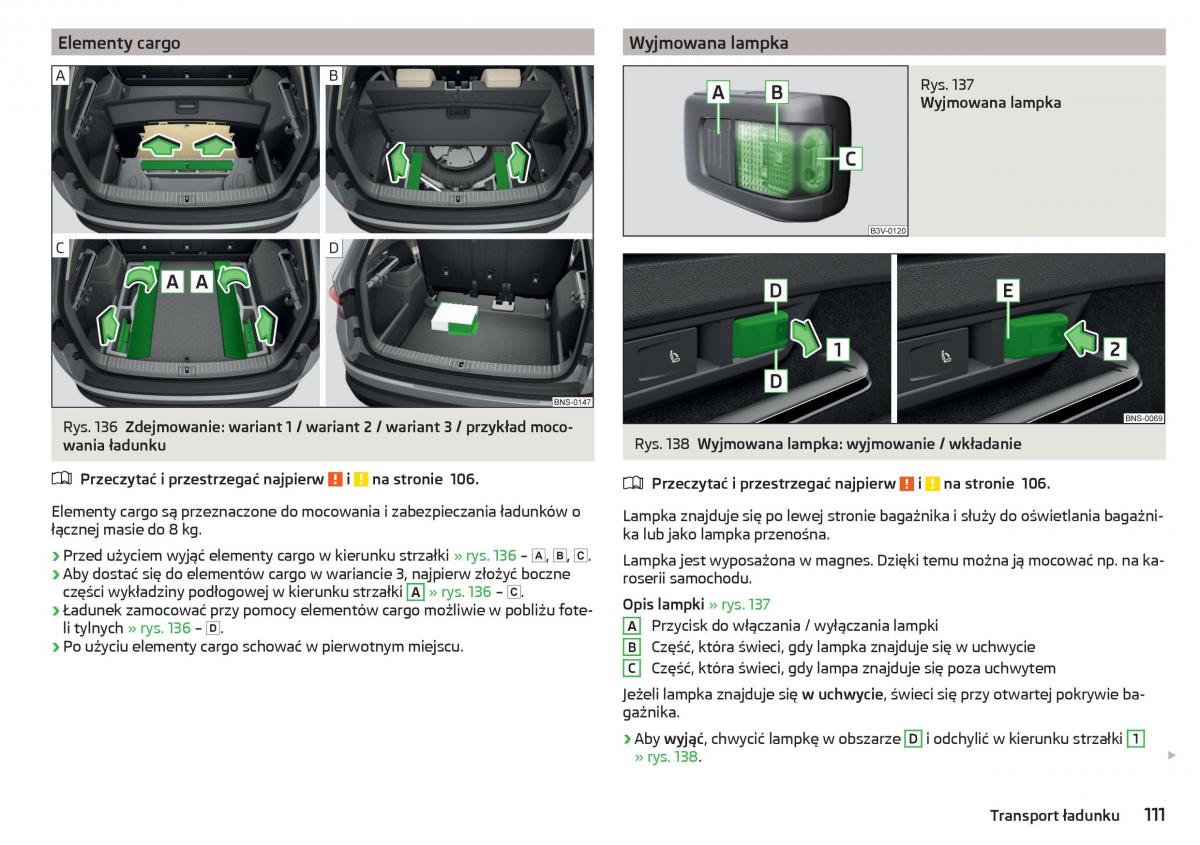 Skoda Kodiaq instrukcja obslugi / page 113