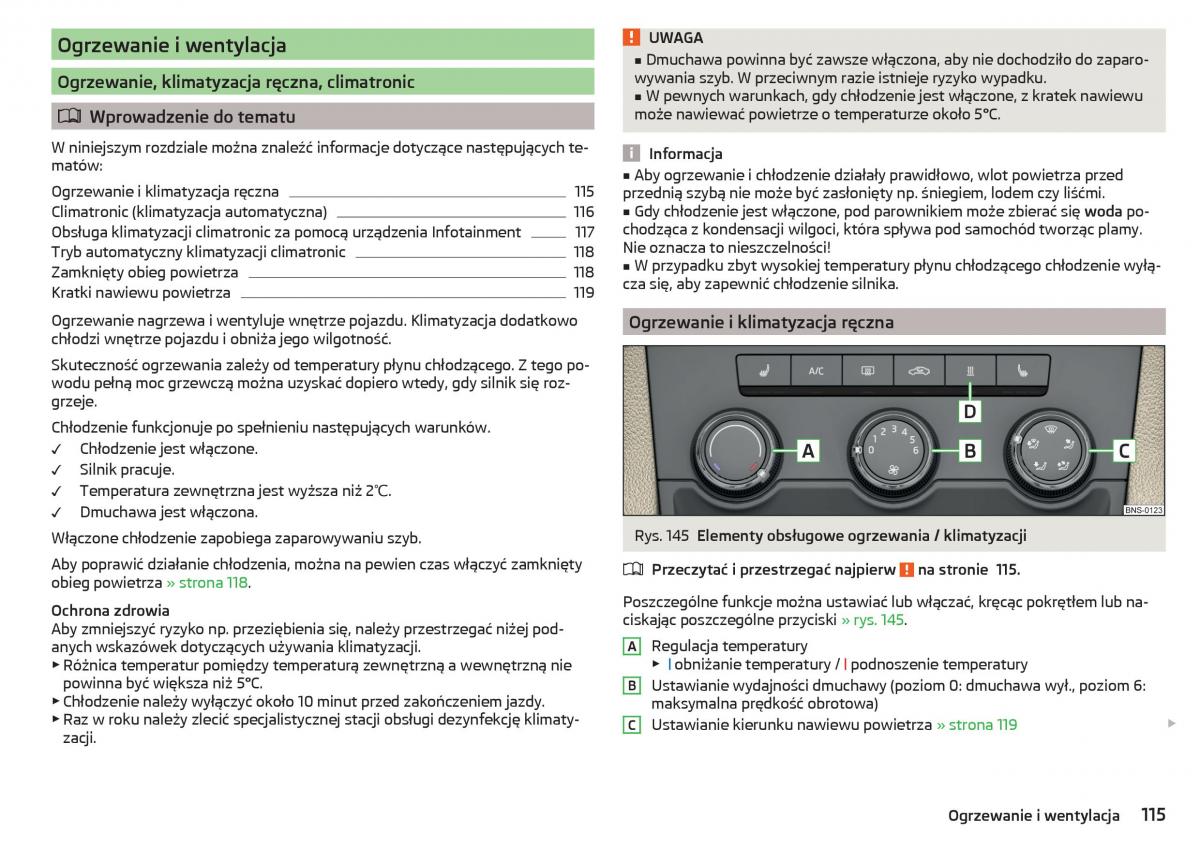 Skoda Kodiaq instrukcja obslugi / page 117