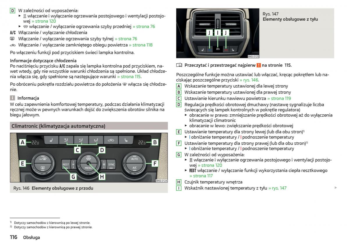 Skoda Kodiaq instrukcja obslugi / page 118