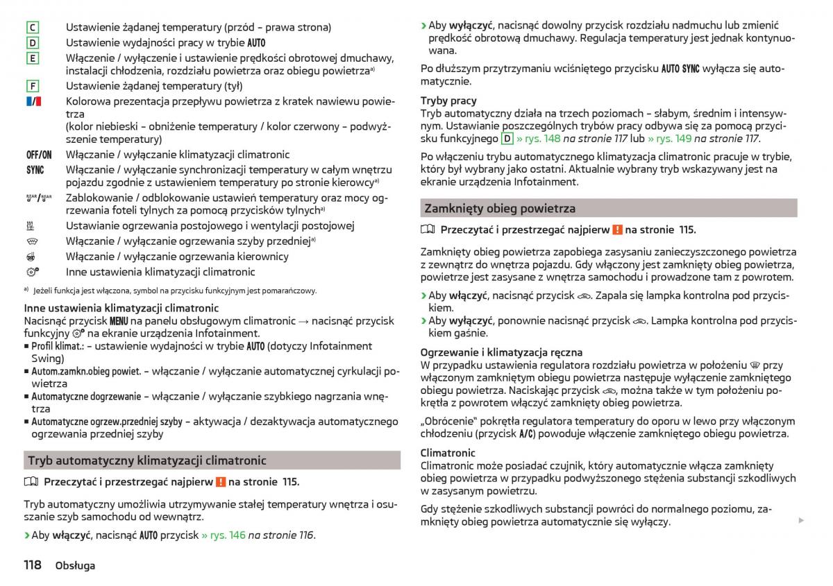 Skoda Kodiaq instrukcja obslugi / page 120