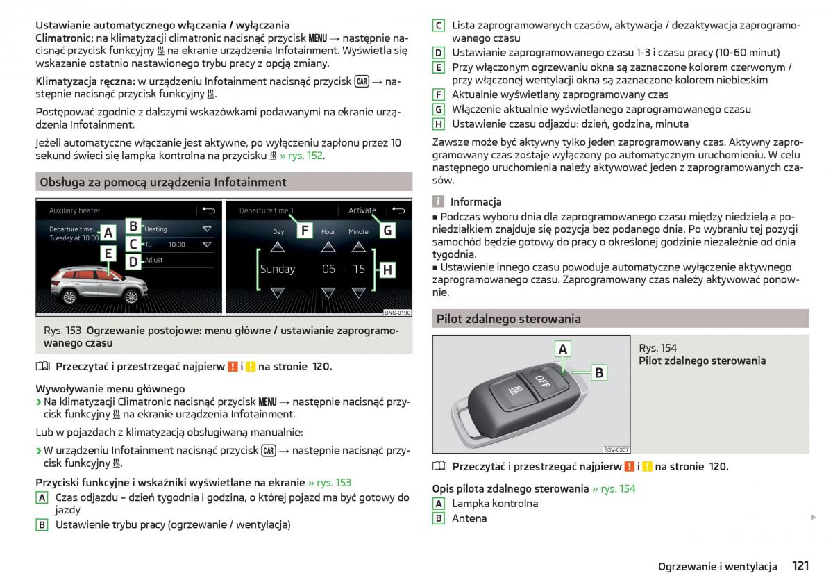 Skoda Kodiaq instrukcja obslugi / page 123