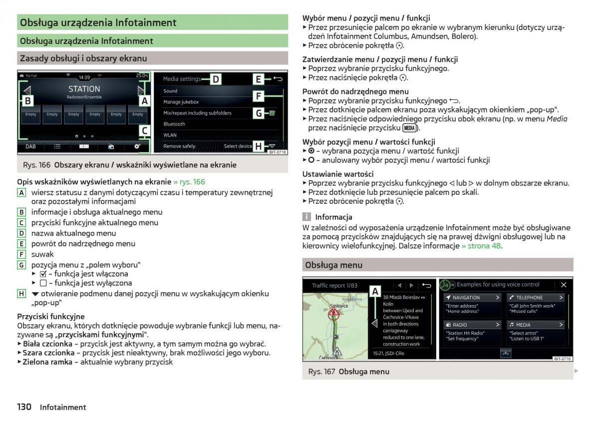 Skoda Kodiaq instrukcja obslugi / page 132