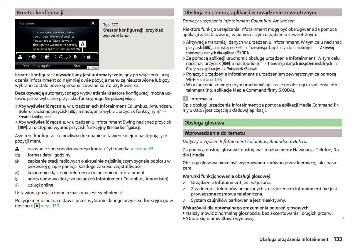 Skoda Kodiaq instrukcja obslugi / page 135