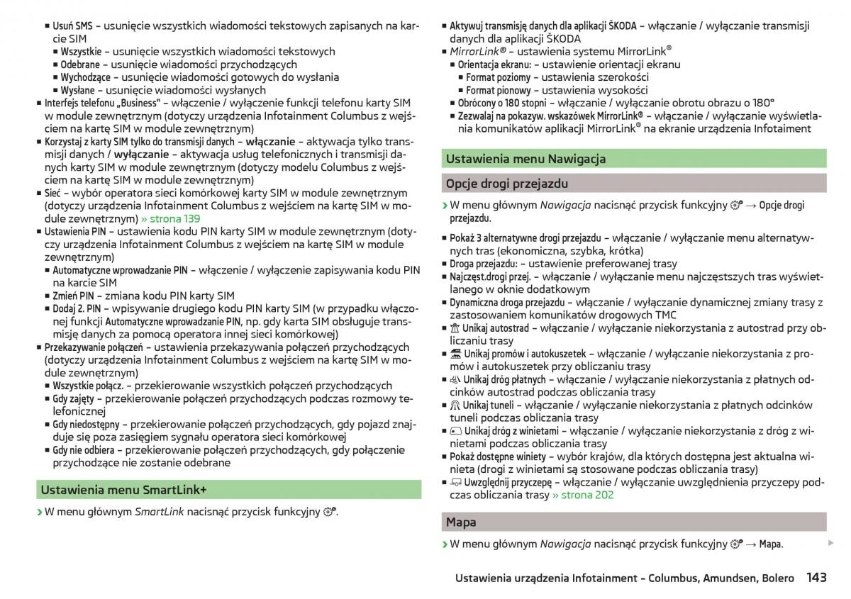 Skoda Kodiaq instrukcja obslugi / page 145